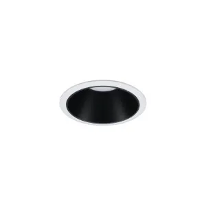 Recessed luminaire matt black reflector LED 6.5W 3-step dimmable COLE