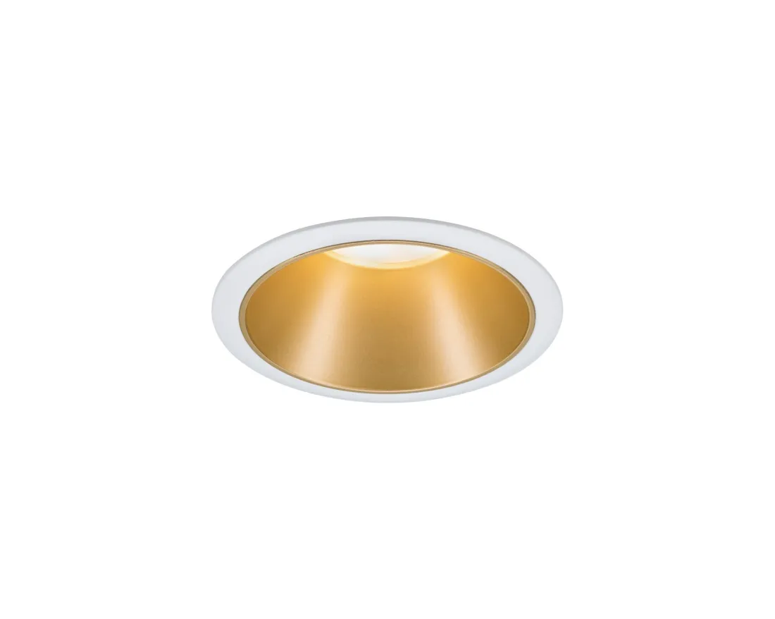 Iebūvējama lampa matēts zeltains reflektors LED 6.5W 3-step dim COLE