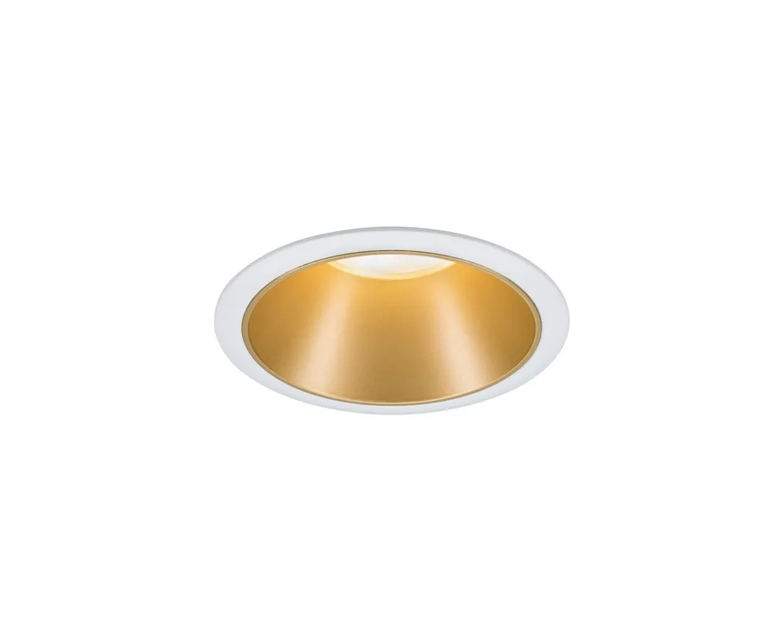 Iebūvējama lampa matēts zeltains reflektors LED 6.5W 3-step dim COLE