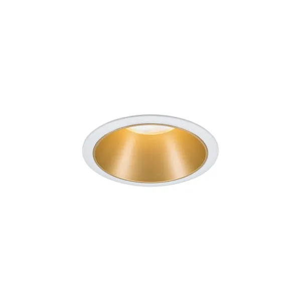Recessed luminaire matt gold reflector LED 6.5W 3-step dimmable COLE