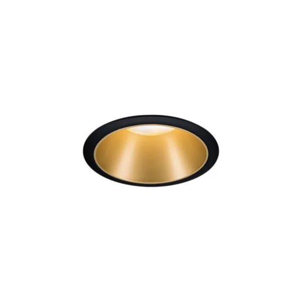 Recessed luminaire matt gold reflector LED 6.5W 3-step dimmable COLE