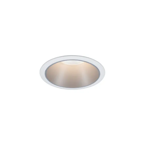 Recessed luminaire matt silver reflector LED 6.5W 3-step dimmable COLE