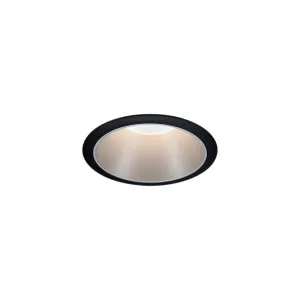 Recessed luminaire matt silver reflector LED 6.5W 3-step dimmable COLE