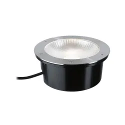 Įleidžiamas grindinis LED šviestuvas Durea IP67, apvalus, 273 mm
