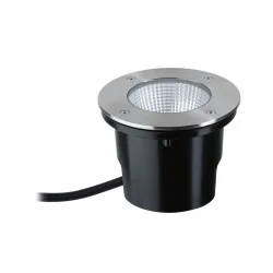 LED įleidžiamas grindų šviestuvas Durea IP67, apvalus 153 mm