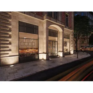 LED süvistatav põrandavalgusti Durea IP67 ümmargune 273mm