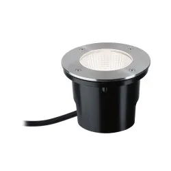 LED įleidžiamas grindų šviestuvas Durea IP67, apvalus 153 mm