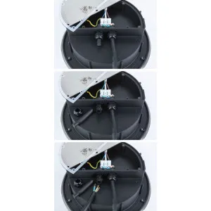 LED įleidžiamas grindų šviestuvas Durea IP67, apvalus 153 mm