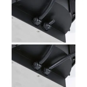 LED įleidžiamas grindų šviestuvas Durea IP67, apvalus 153 mm