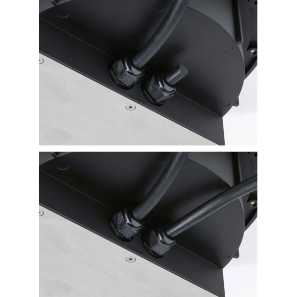 LED įleidžiamas grindų šviestuvas Durea IP67, apvalus 153 mm