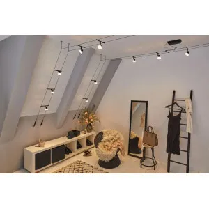 Cable system black matt Sheela Basic Set