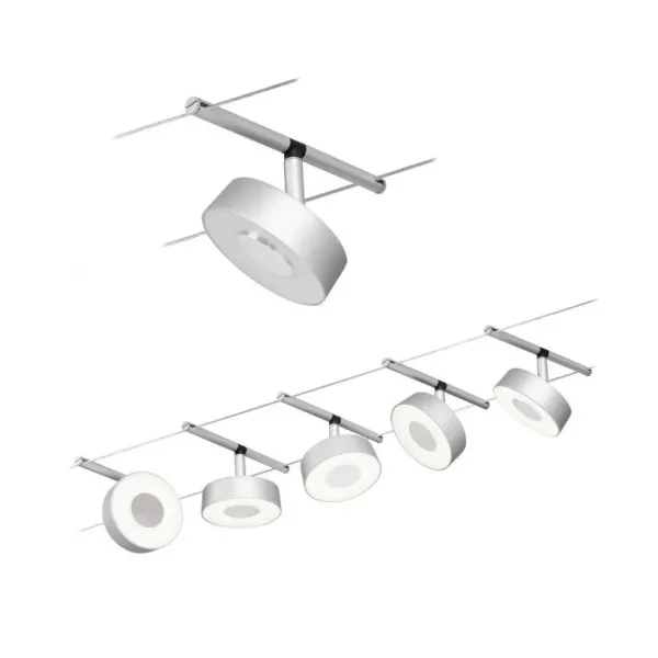 Valgusti 400lm 5W 3000K kroom matt/kroom CIRCLE BASIC