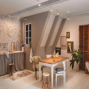 Trossvalgusti valge ROUND MAC