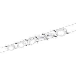 Wire system set LED 6x4W ROUNDMAC