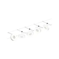 Individual Spot 400lm 5W 3000K White matt/Chrome CIRCLE BASIC