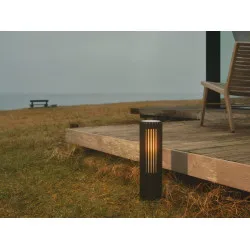 Outdoor light black ALUDRA