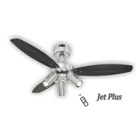 Laeventilaator harjatud nikkel JET PLUS