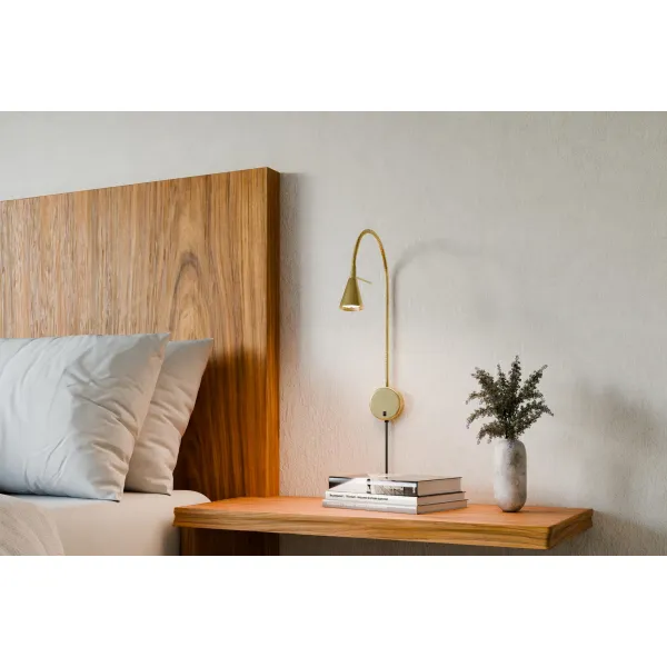 Sienas lampa Amara bronzas krāsā