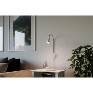 Sieninis šviestuvas Colton Flex, baltas