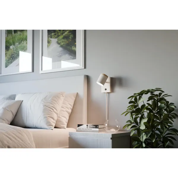 Seinavalgusti beež CLEMENT