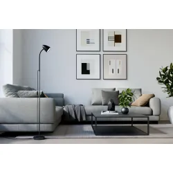 Põrandalamp Juniper must