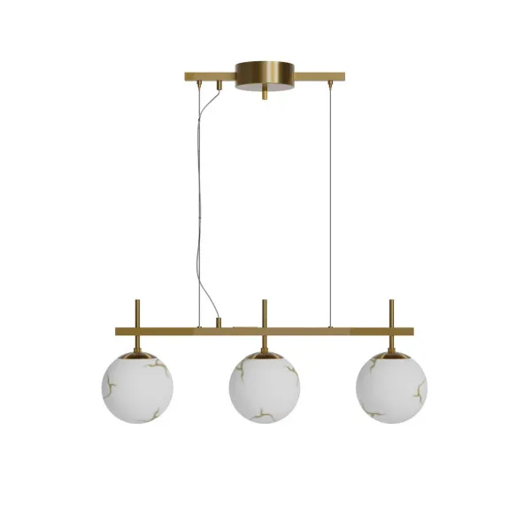 Bellaggio 3-osaline rippvalgusti