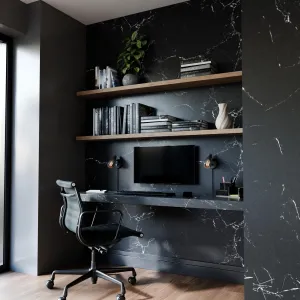 Seinavalgusti must MOON