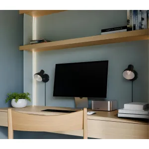 Himmennettävä seinävalaisin musta Elvin