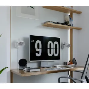 Himmennettävä seinävalaisin valkoinen Elvin