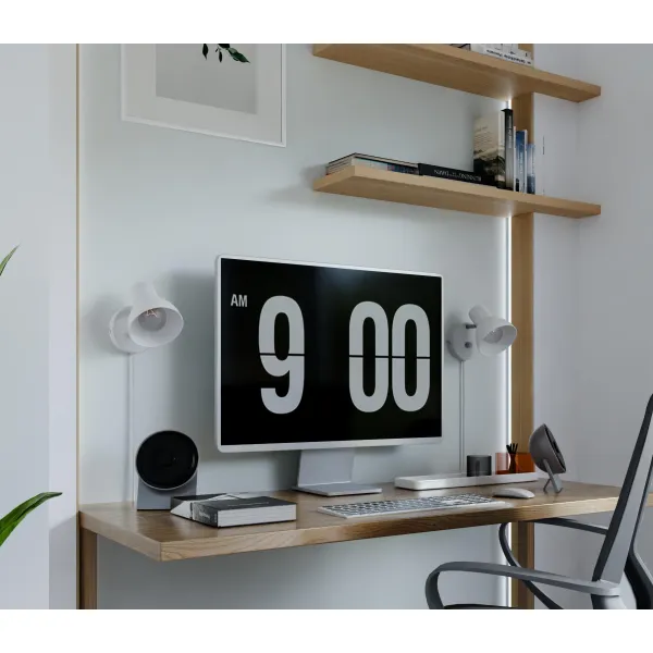 Himmennettävä seinävalaisin valkoinen Elvin