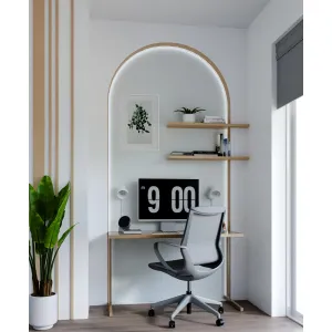 Himmennettävä seinävalaisin valkoinen Elvin