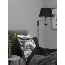 Põrandalamp must Libra