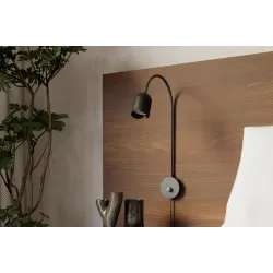 Seinalamp must NUPPU