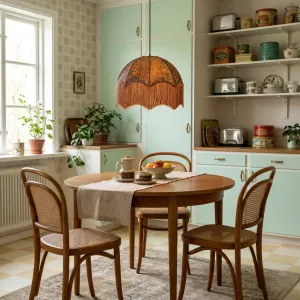 Pendant light brown BLOMSTER