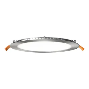 Įleidžiamas šviestuvas RONDO 18W IP40 4000K 1800 lm standartinis matinis chromas
