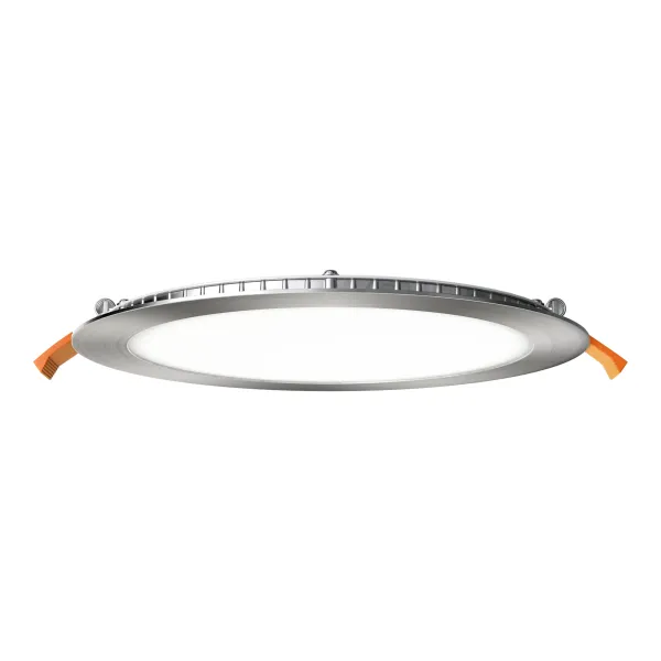 Įleidžiamas šviestuvas RONDO 18W IP40 4000K 1800 lm standartinis matinis chromas