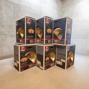 Upotettava LED-valaisin musta mattakulta IP44 GIL