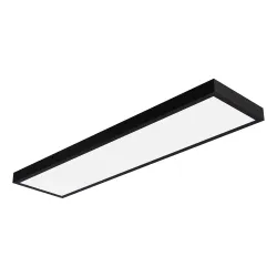 Surface LED Light LONG 40W IP41 4000K 3868lm Standard Black