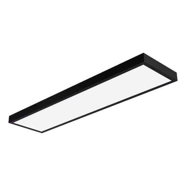 Surface LED Light LONG 40W IP41 4000K 3868lm Standard Black