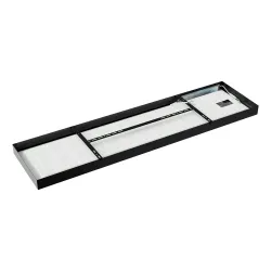 Surface LED Light LONG 40W IP41 4000K 3868lm Standard Black