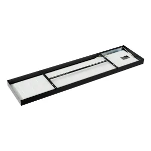 Surface LED Light LONG 40W IP41 4000K 3868lm Standard Black