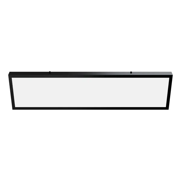 Surface LED Light LONG 40W IP41 4000K 3868lm Standard Black