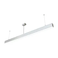 Pendant light LOOK 1500 mm 58W  IP20 3000K 4350lm silver