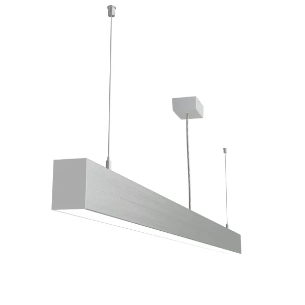 Pendant light LOOK 1500 mm 58W  IP20 3000K 4350lm silver