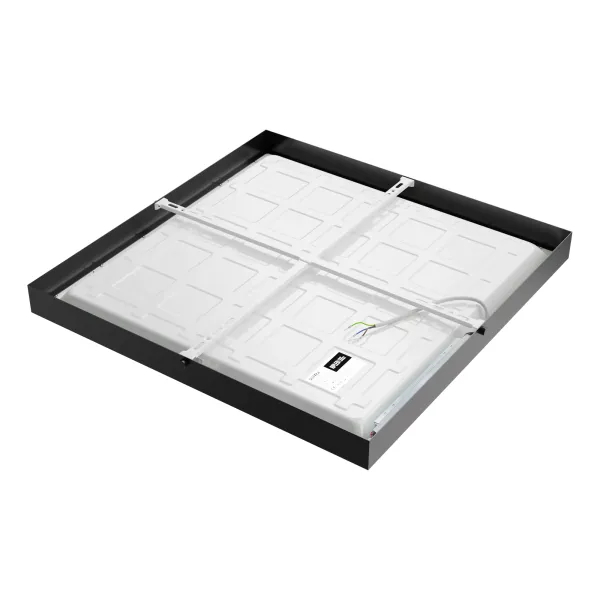 Surface ceiling light 35 - 55W IP41 4000K 2992 - 4129 lm standard black QUADRA UGR
