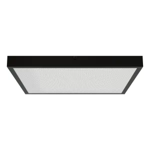 Surface ceiling light 35 - 55W IP41 4000K 2992 - 4129 lm standard black QUADRA UGR