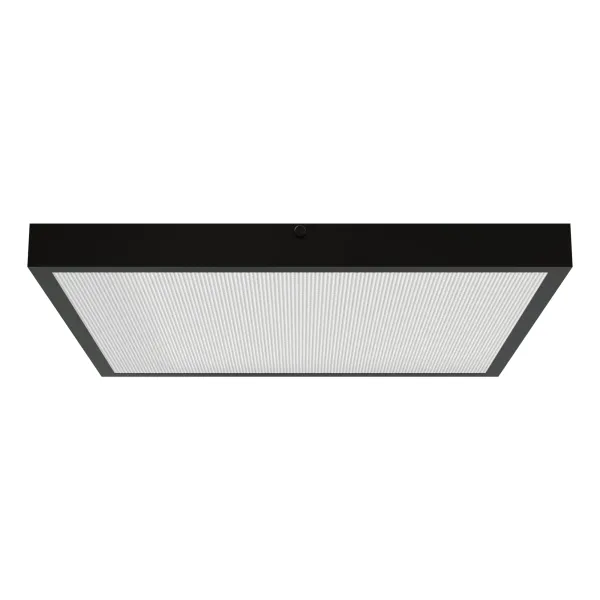 Surface ceiling light 35 - 55W IP41 4000K 2992 - 4129 lm standard black QUADRA UGR