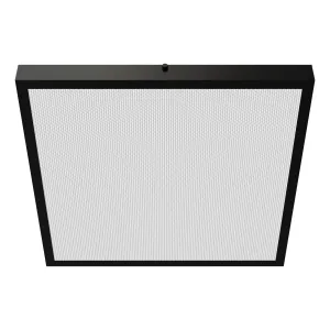 Surface ceiling light 35 - 55W IP41 4000K 2992 - 4129 lm standard black QUADRA UGR