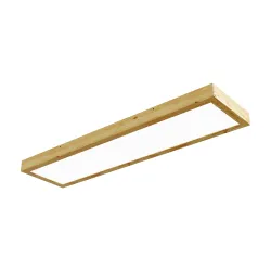 Pinnapealne LED laevalgusti LONG WOODLINE 42W IP20 3000K 3950lm mänd