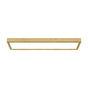 Pinnavalaisin LED LONG WOODLINE 42W IP20 4000K 3950 lm mänty